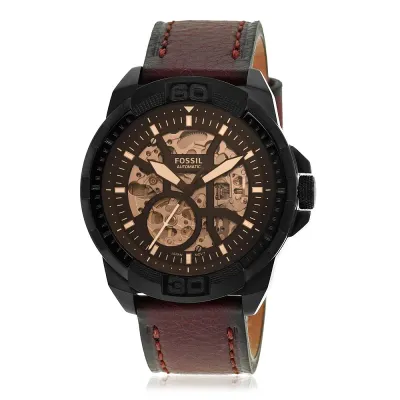 Bronson Automatic Brown Lite Hide Leather Watch